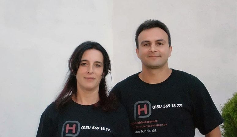Das Team von H&H-Gebäudeservice