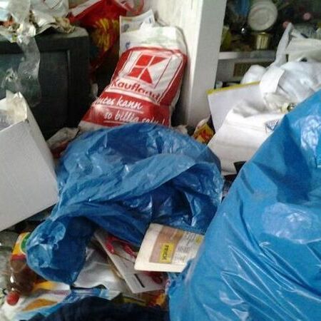 Zugemüllte Problemwohnung